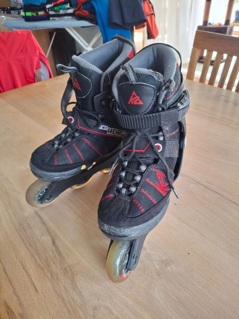 K2 Pattini in linea & Pattini a rotelle: Inline Skates v. K2 SK8 Hero JR Pack, Gr. 32-37 – Usato da Bilten venduto da pelanov