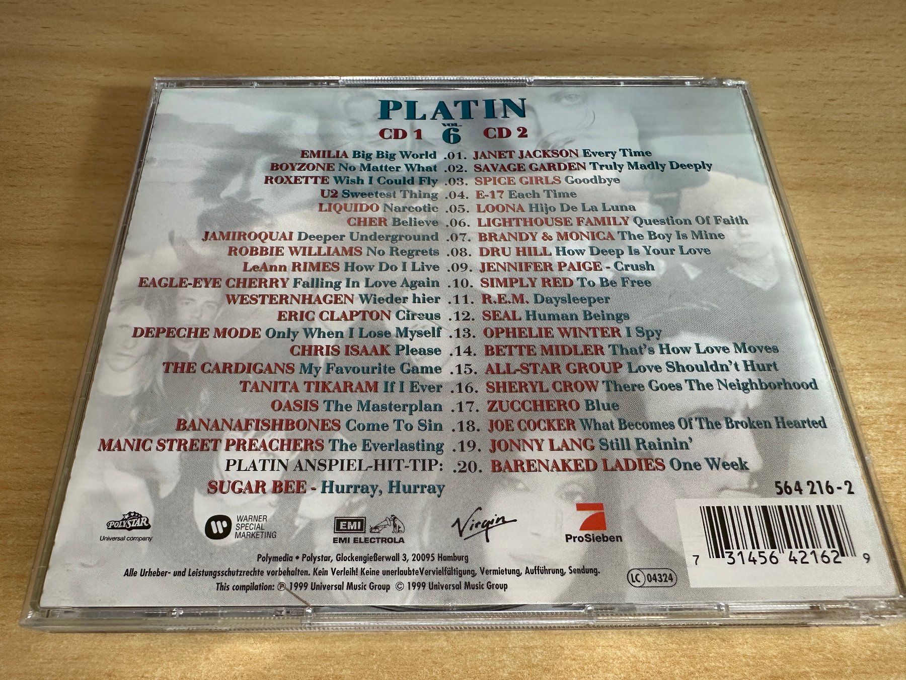 CD: L2 Various – Platin Vol. 6 - 2 CD – Usato da Rikon im Tösstal venduto da Alpenmutz 1