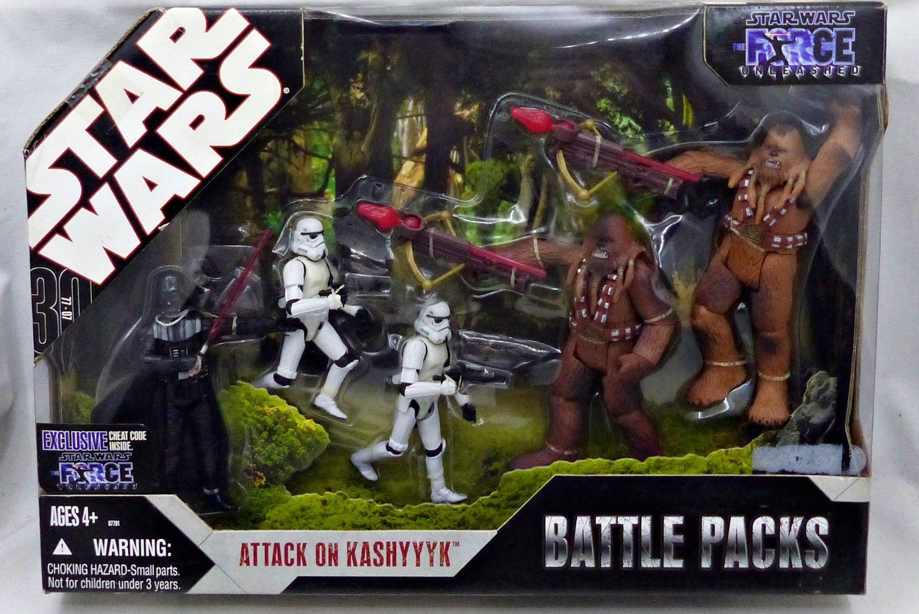 Star Wars Statuette: STAR WARS ATTACK ON KASHYYYK BATTLE PACKS FORCE UNLEASHED – Nuovo e nell'imballaggio originale da Lugano venduto da YouWantUS 3