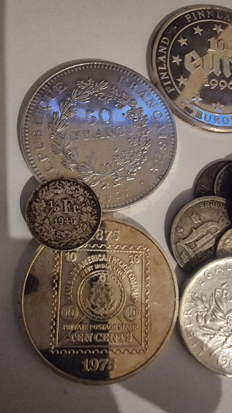 Tutti le monete: pièces argent lot – Usato da Cormondrèche venduto da yo1978 2