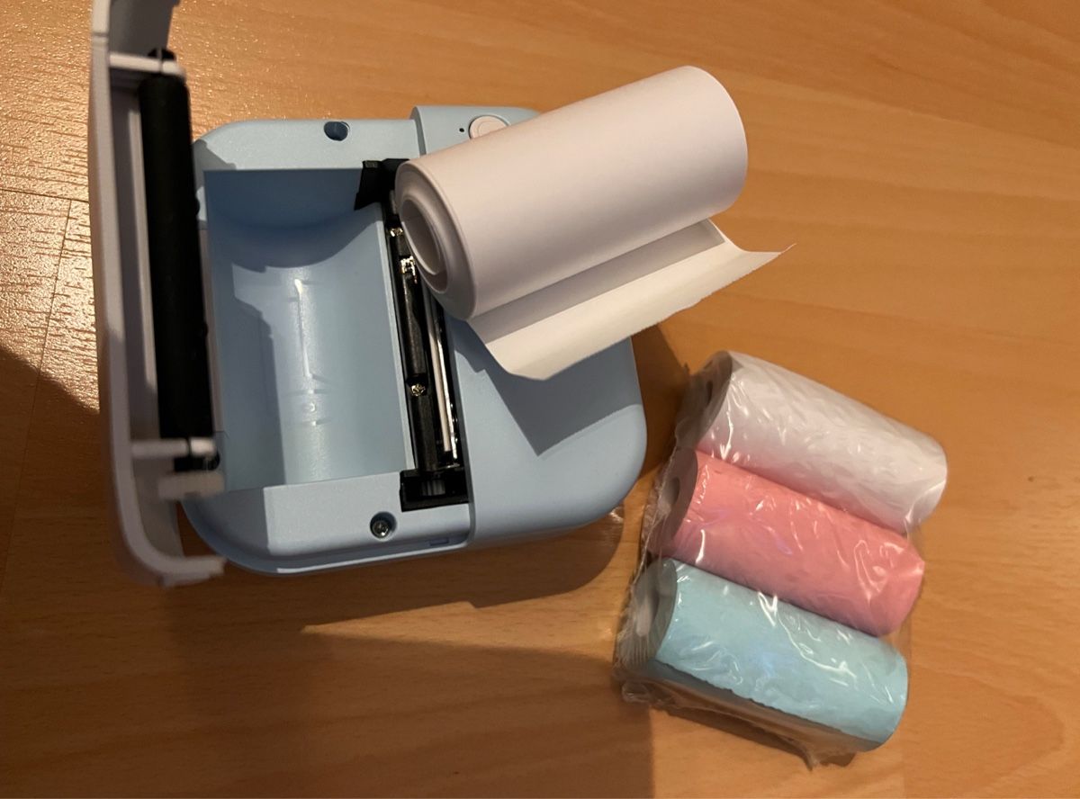 Stampanti: Neuwertiger MOBILER THERMODRUCKER + 4 Rollen – Nuovo e nell'imballaggio originale da Uster venduto da SmartSales_zh 1