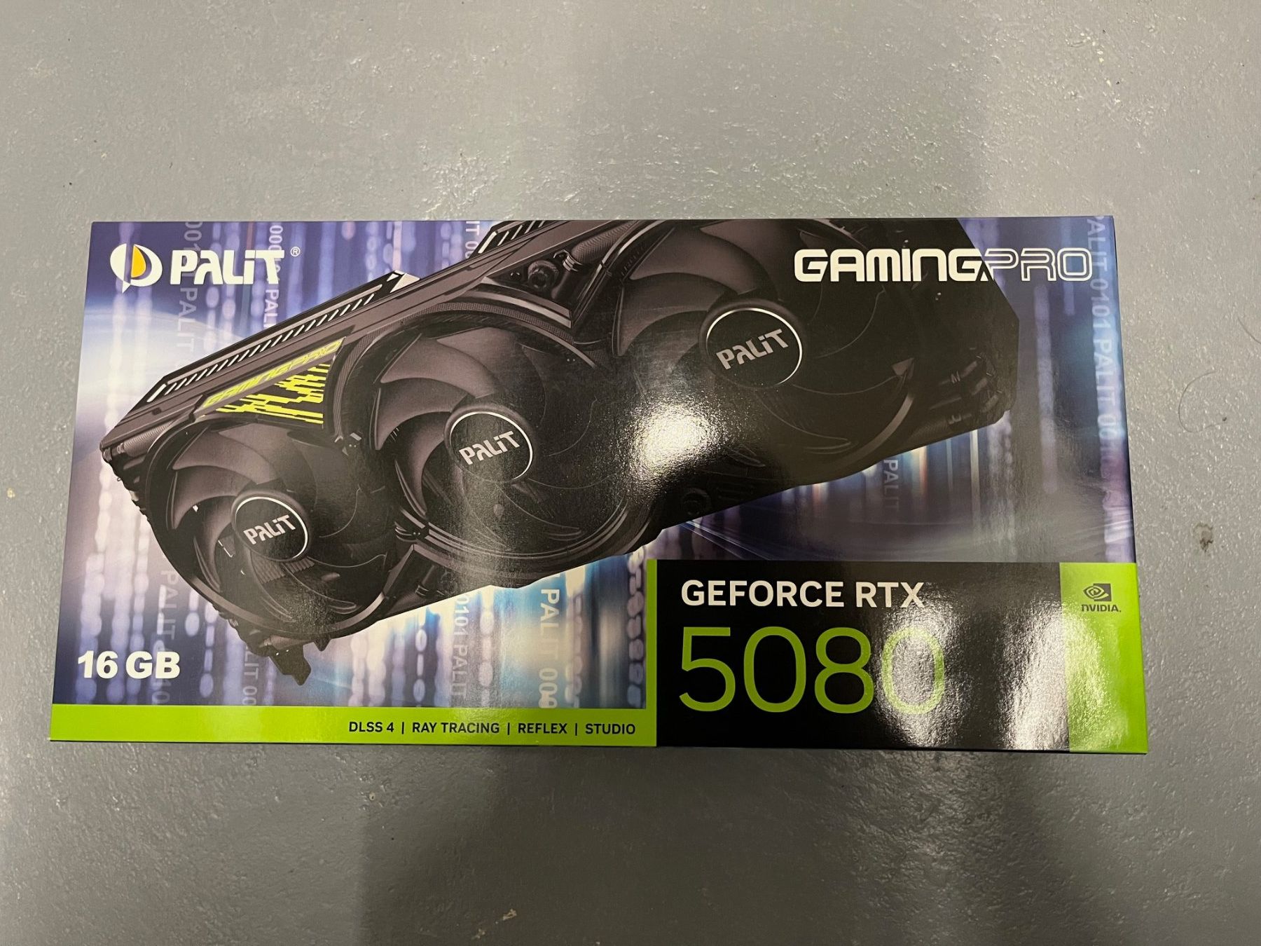 Schede grafiche: RTX 5080 Palit GamingPro – Nuovo e nell'imballaggio originale da Reinach BL venduto da Kes86