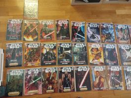 Star Wars Comic Sammlung, viele Einzelstücke! Top! Ohne Box 
