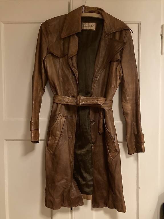 Cappotti: Damen Ledertrenchcoat – Usato da Zürich venduto da ElineK