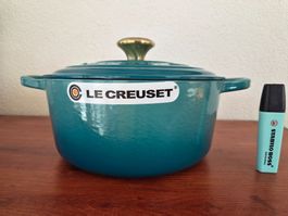 Le Creuset Bräter Cocotte Bleu Riviera 24 cm / VP: 395.- Fr.