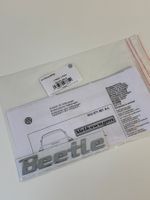 Volkswagen Beetle Schriftzug Emblem