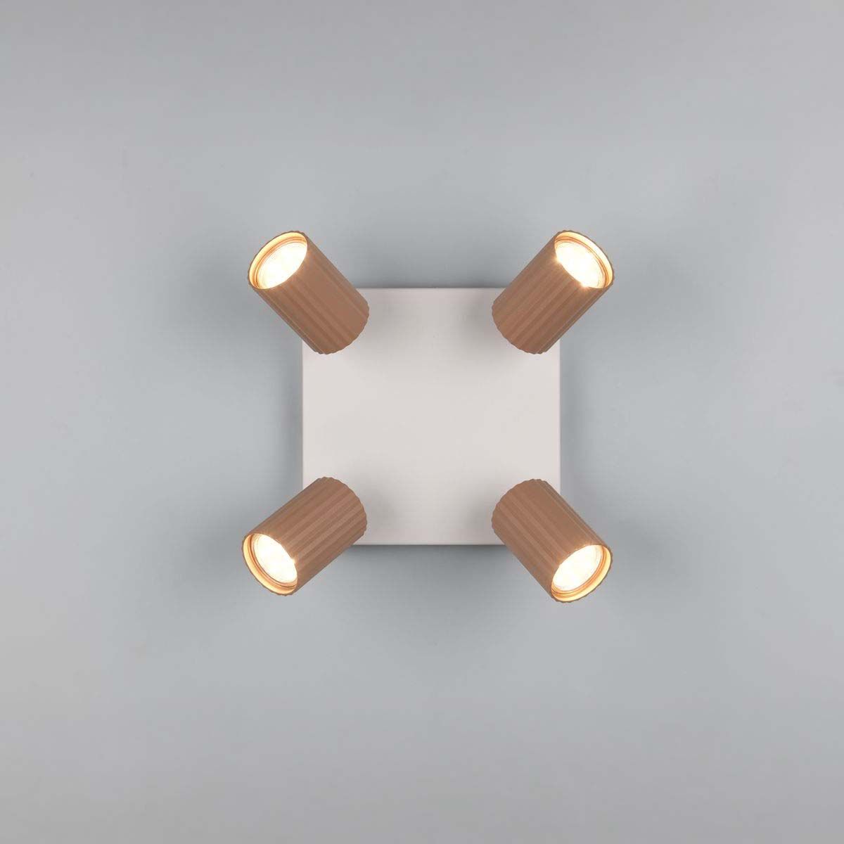 Lampade: Strahler, 4er, Coffee, 20 cm x 20 cm – Nuovo (secondo la descrizione) da Kreuzlingen venduto da Smart-Light 2
