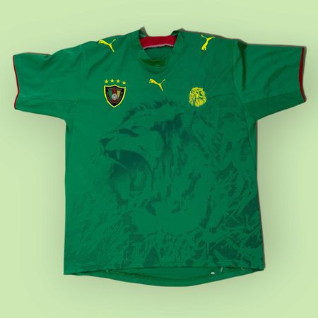 Maillot Cameroun 2006 Puma Eto’o 9 vintage