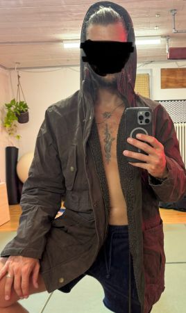 Parka Volcum Winterjacke L Männer