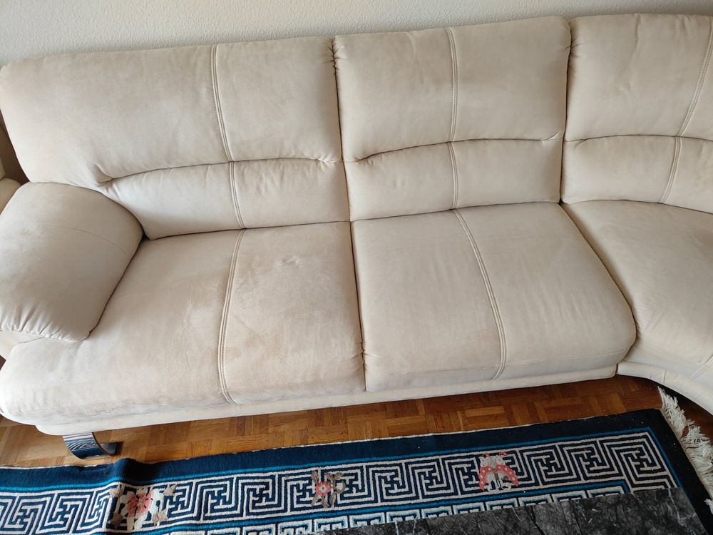 Eck Sofa beige Kaufen auf Ricardo