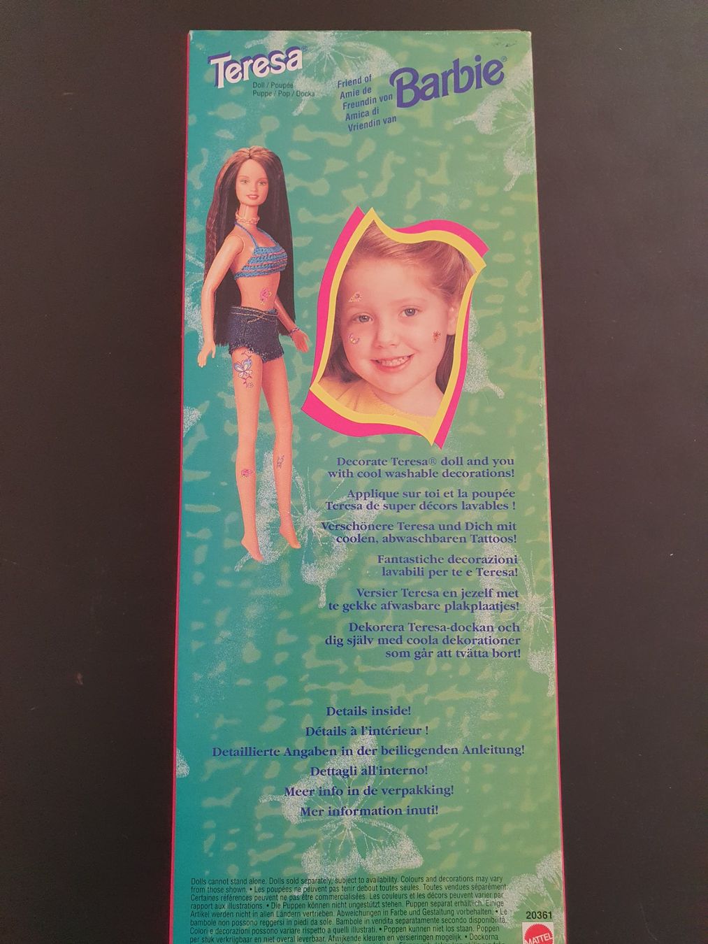 Poupées: Barbie Teresa, 1998 – D'occasion à Zürich par summersand 1
