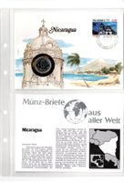 Nicaragua_1984_Münzbrief mit Beschreibung