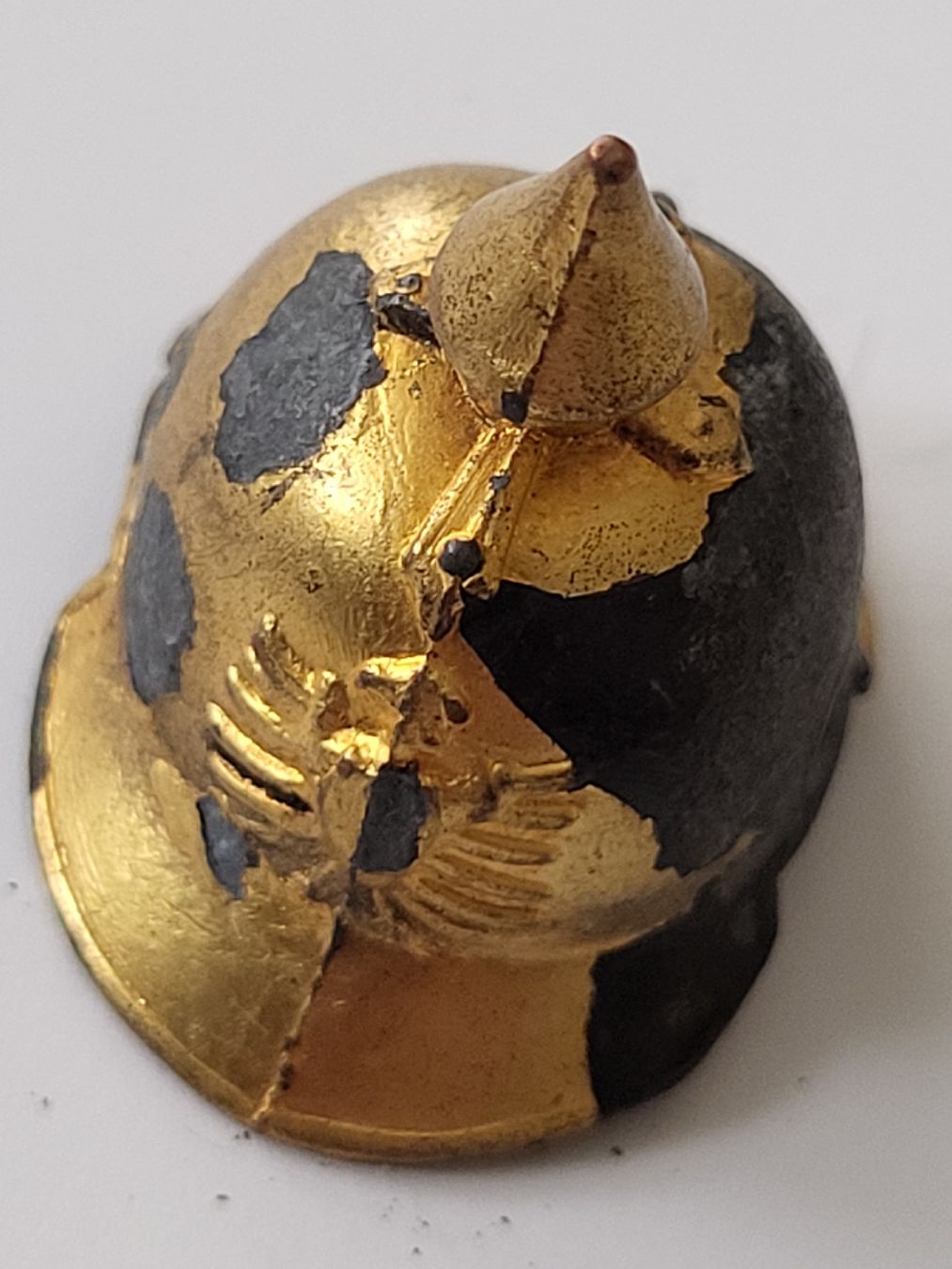 Antike Kleidung & Accessoires: antiker miniatur Helm Militär – Gebraucht aus nunningen von mic_88k2