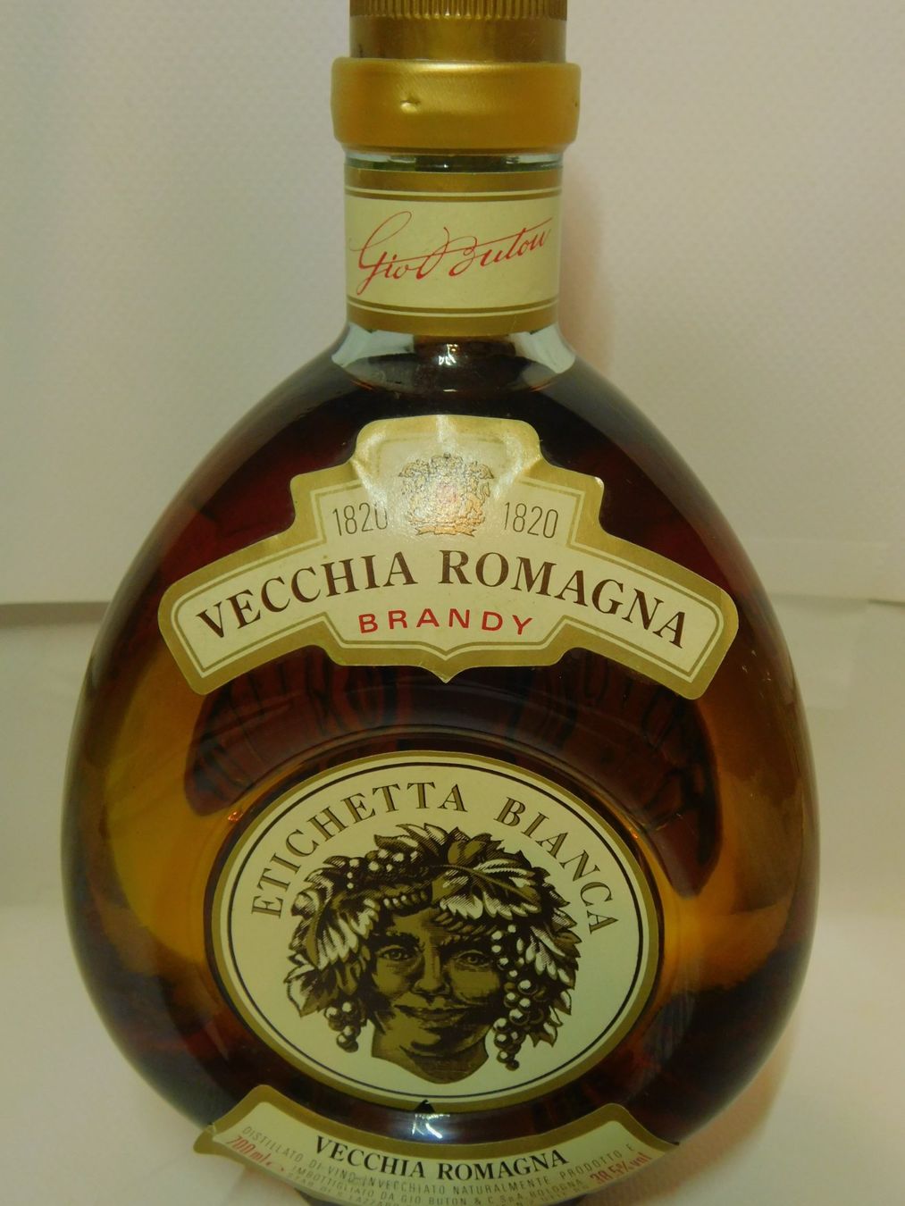Spirituosen: Vecchia Romagna Brandy 1970s – Neu (gemäss Beschreibung) aus Emmenbrücke von Neverlaand-22 1