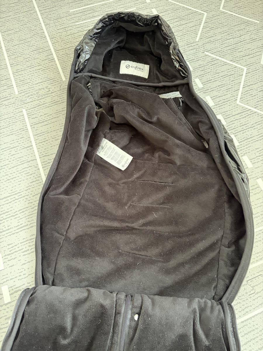 Cybex Sacchi a pelo: CYBEX Platinum Winter Fusssack Mini deep black black – Usato da Küsnacht ZH venduto da Sanibeljp 2