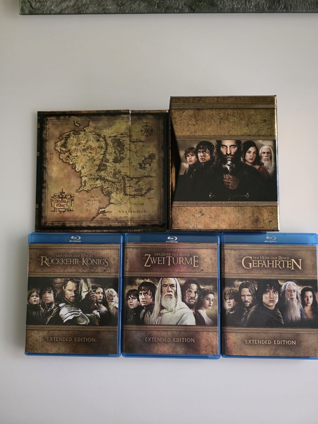 Alle DVDs: Der Herr der Ringe Trilogie Blu-ray Extended Edition – Gebraucht aus Alberswil von mario889 4