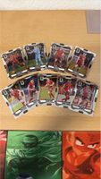 Lot de 9 cartes foot Panini Prizm Suisse