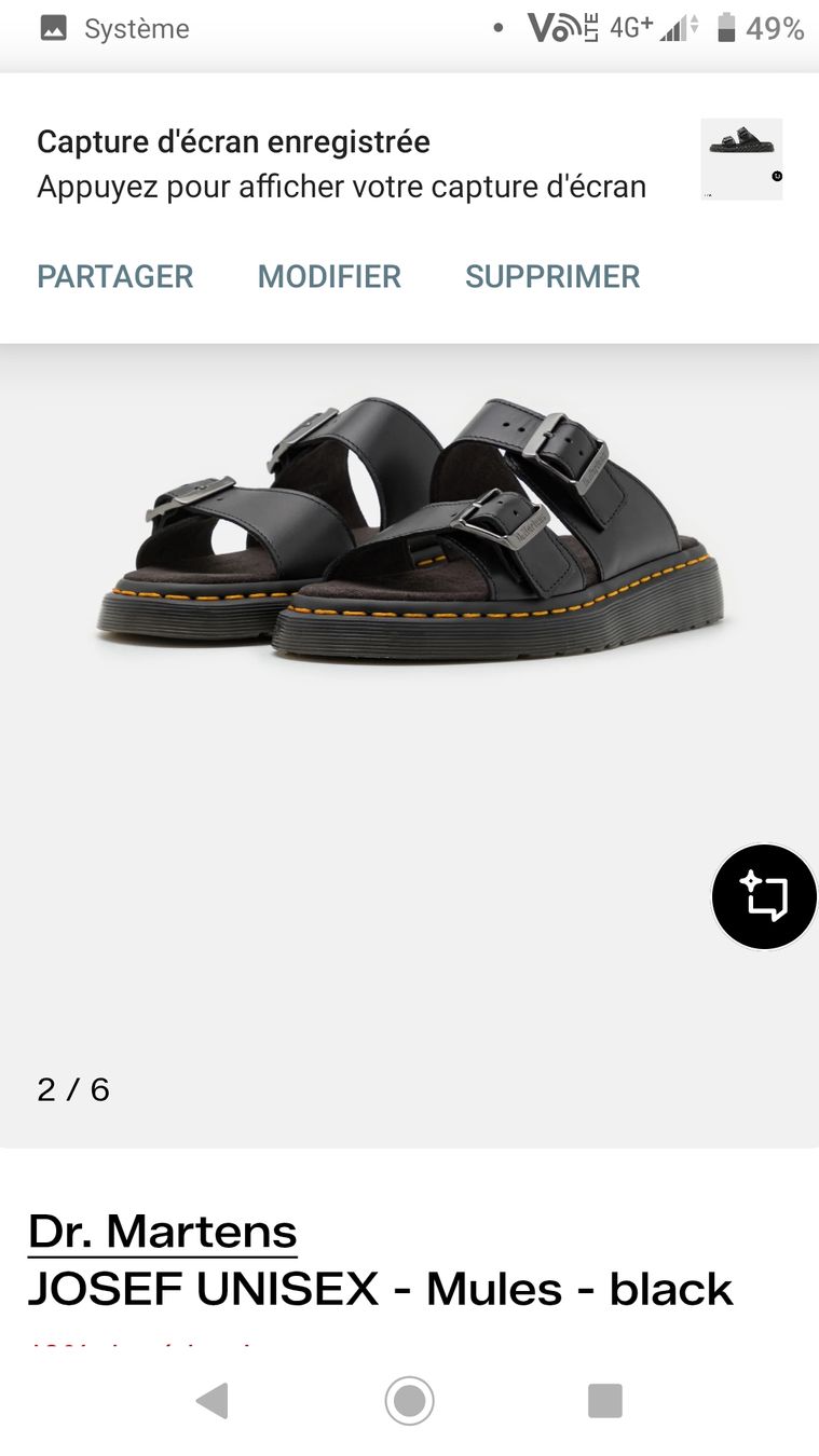 Dr. Martens Scarpe da uomo: Dr. Martens Mules Joseph unisex 39 – Nuovo (secondo la descrizione) da Autigny venduto da may_hv5f 1