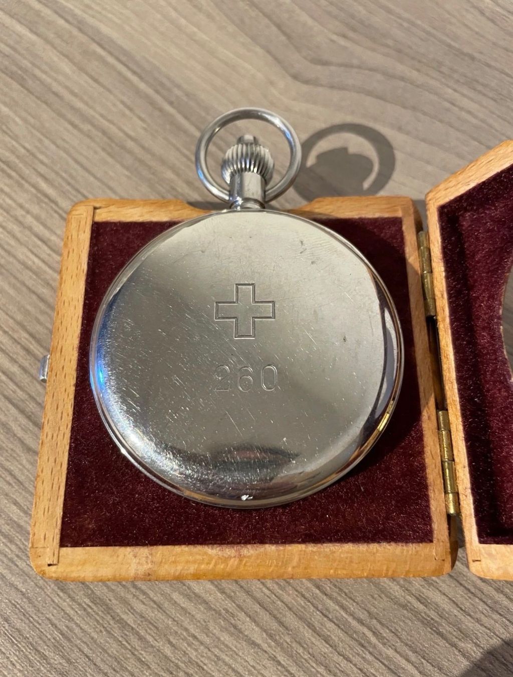 Tag Heuer Orologi: HEUER Taschenuhr mit Chronographen – Usato da Niederhasli venduto da MT660 2