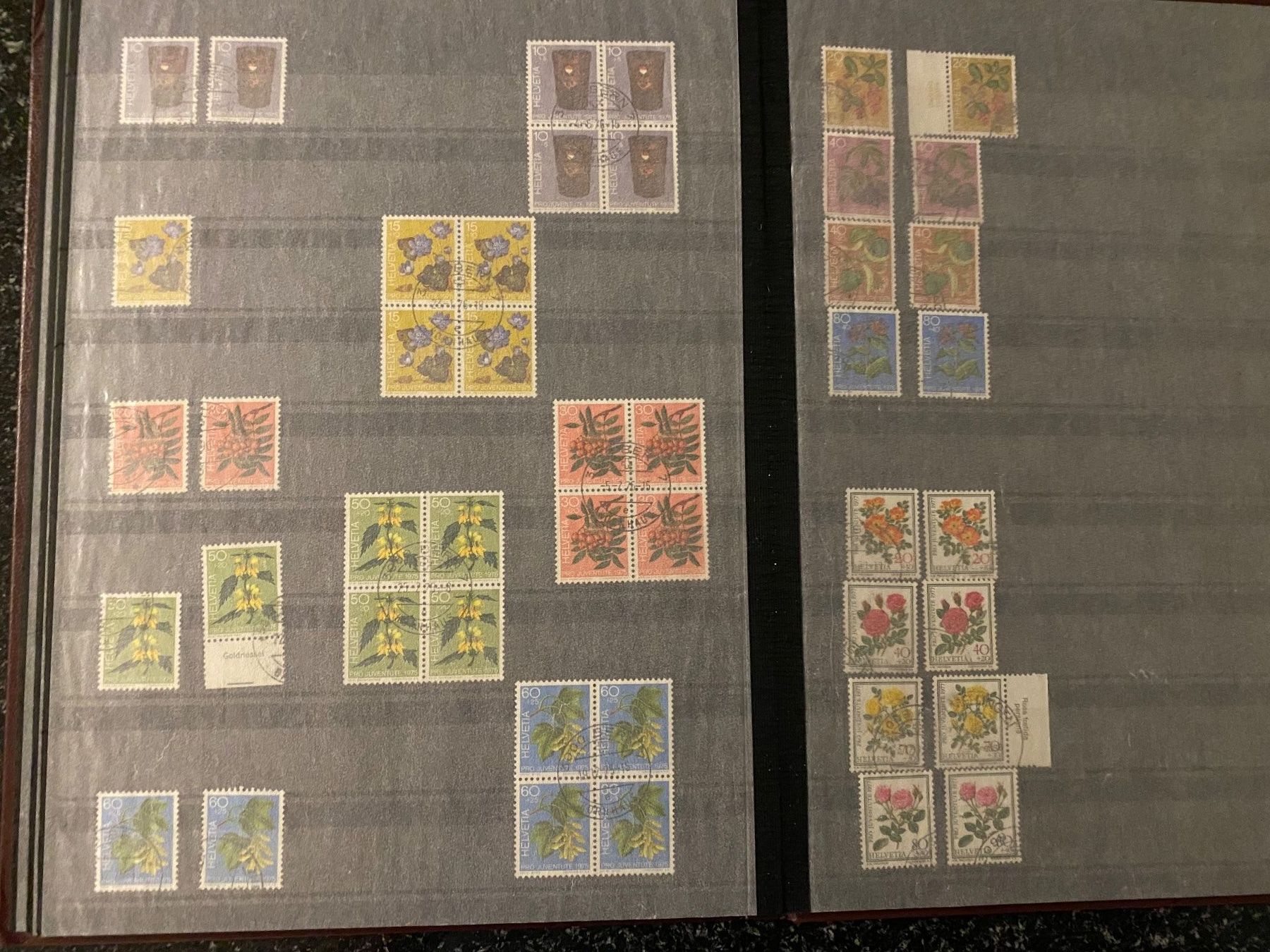 Alben: Briefmarkenalbum - Schweizer Sammlung Pro Juventute – Gebraucht aus Bätterkinden von Albera 7