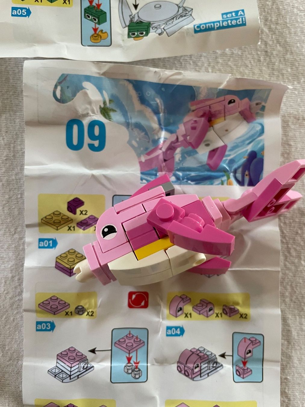 Giocattoli: Fake-Lego; Set Meerestiere – Nuovo e nell'imballaggio originale da Cham venduto da 2eye 2