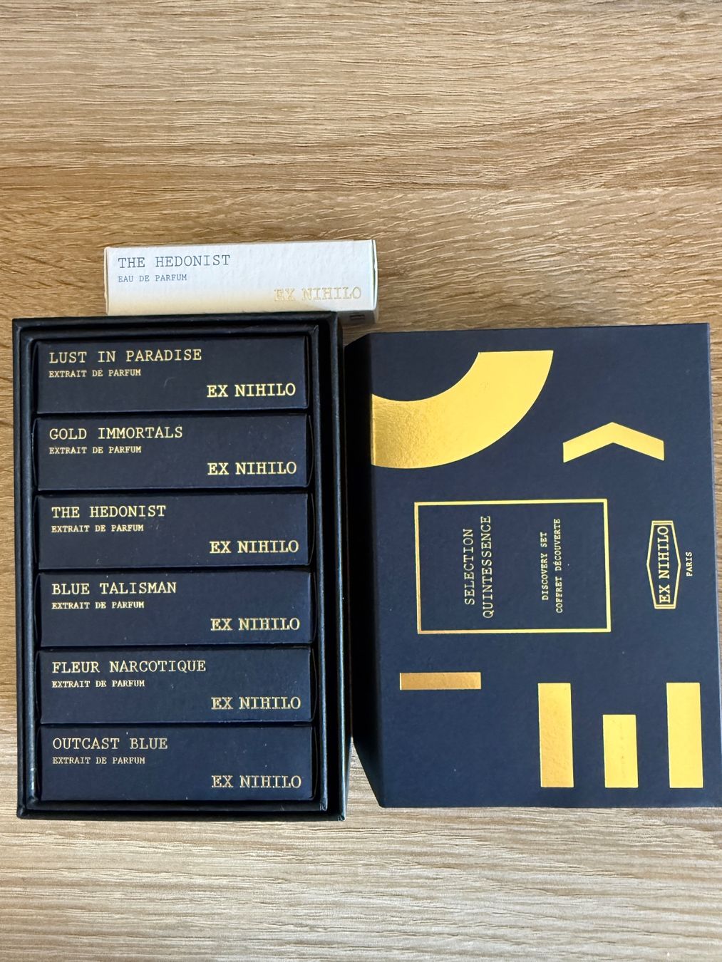 Ex Nihilo Parfums & Eau de Toilette: EX NIHILO Discovery Set THE EXTRAITS & The Hedonist EDP – D'occasion à Ittigen par iGeorgia