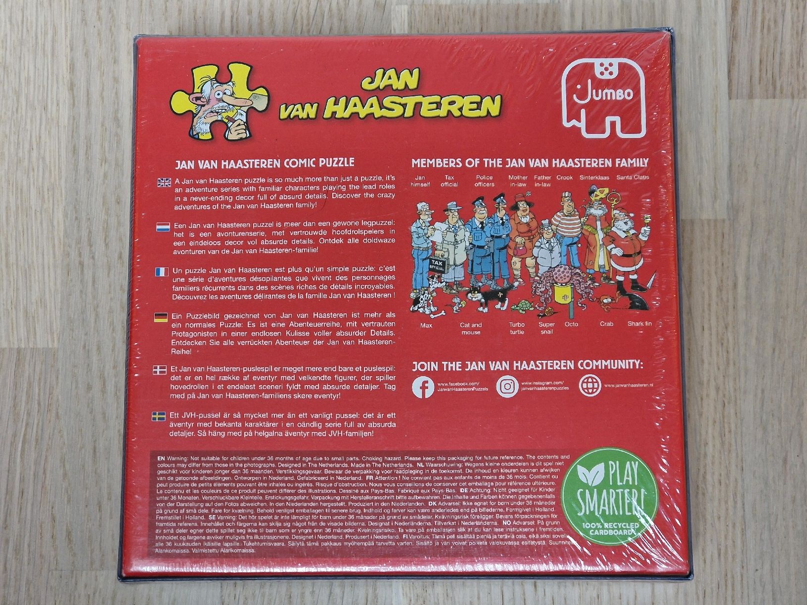Puzzle: Zwei neue Jan van Haasteren Puzzles – Nuovo e nell'imballaggio originale da Basel venduto da Jeroen01 1