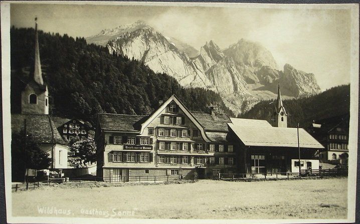 Cartes postales: WILDHAUS Gasthaus Sonne – D'occasion à Jona par philajona