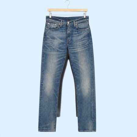 Levi's 513 Jeans W30 L32 Blau - Slim Straight