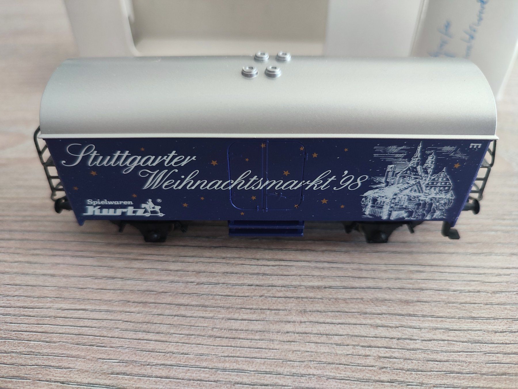 Märklin Modellini di ferrovie: Märklin Wagen "Stuttgarter Weihnachtsmarkt 98" – Nuovo (secondo la descrizione) da Röschenz venduto da elefant91 1