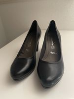 Tamaris Plateaupumps Leder schwarz Gr. 39 Damen