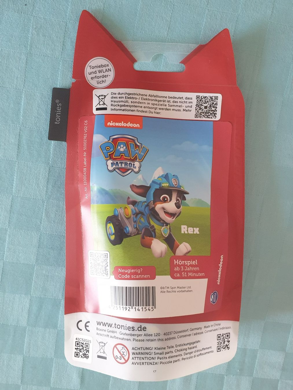Audiolibri: PAW PATROL - Rex - Tonie Figur – Nuovo (secondo la descrizione) da Mörschwil venduto da spirspi 1
