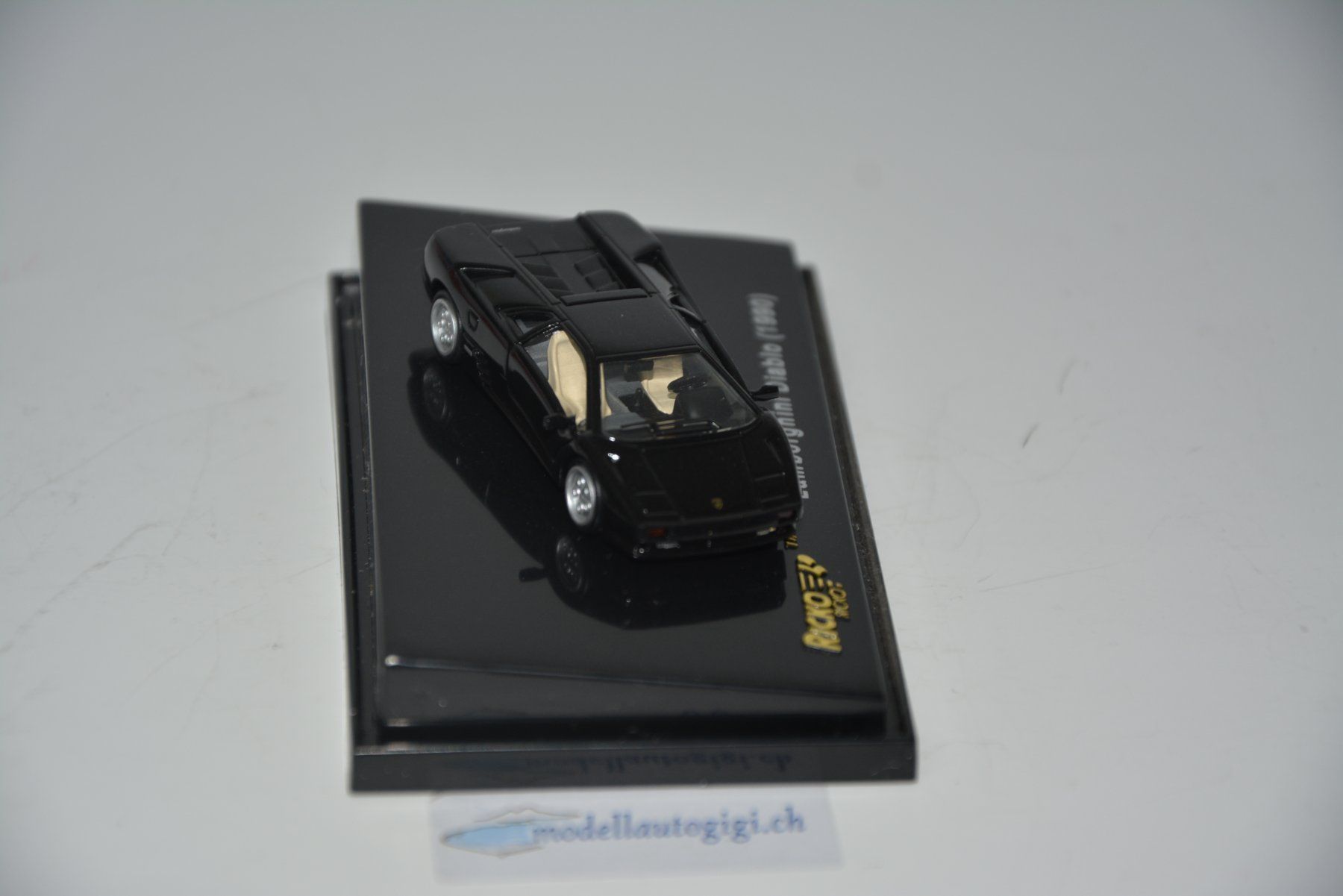 Lamborghini Modellini d'auto: Lamborghini Diablo 1990 ,  Ricko , 1:87 – Nuovo e nell'imballaggio originale da Goldach venduto da Feivel9 4