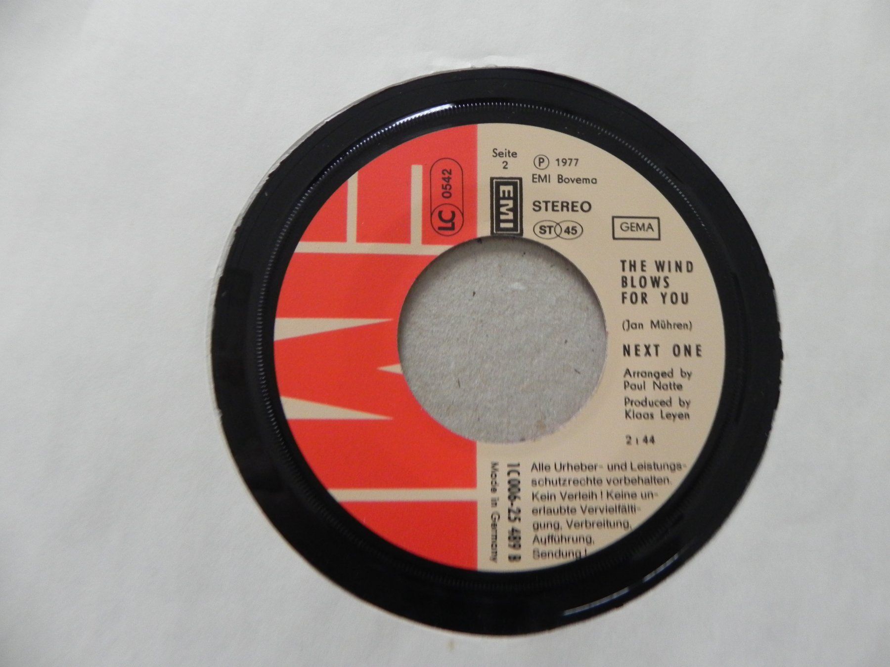 Schallplatten: Single 7 " Band Next one 1977 Sailing Home – Gebraucht aus Siebnen von krimsie 3