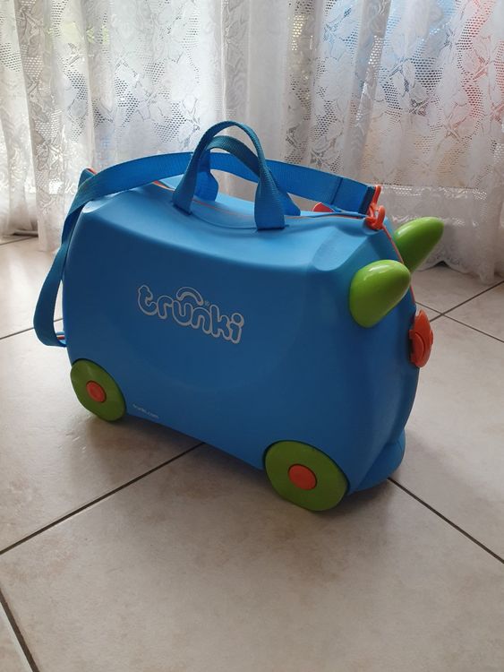 Valise Trunki Cassie Le Chat - Rose - À Chevaucher - NEUF