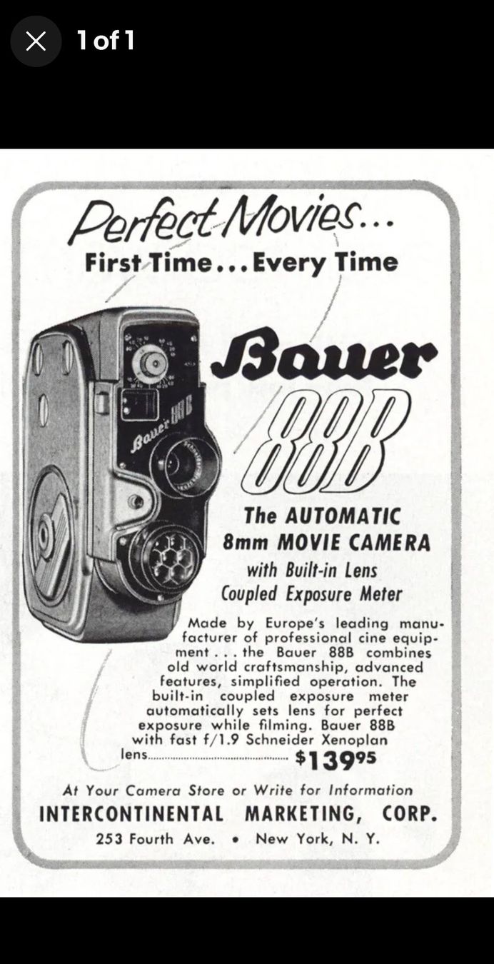 Bauer Caméscopes: Camera bauer 88B – D'occasion à Uster par TOPPRICEE 2