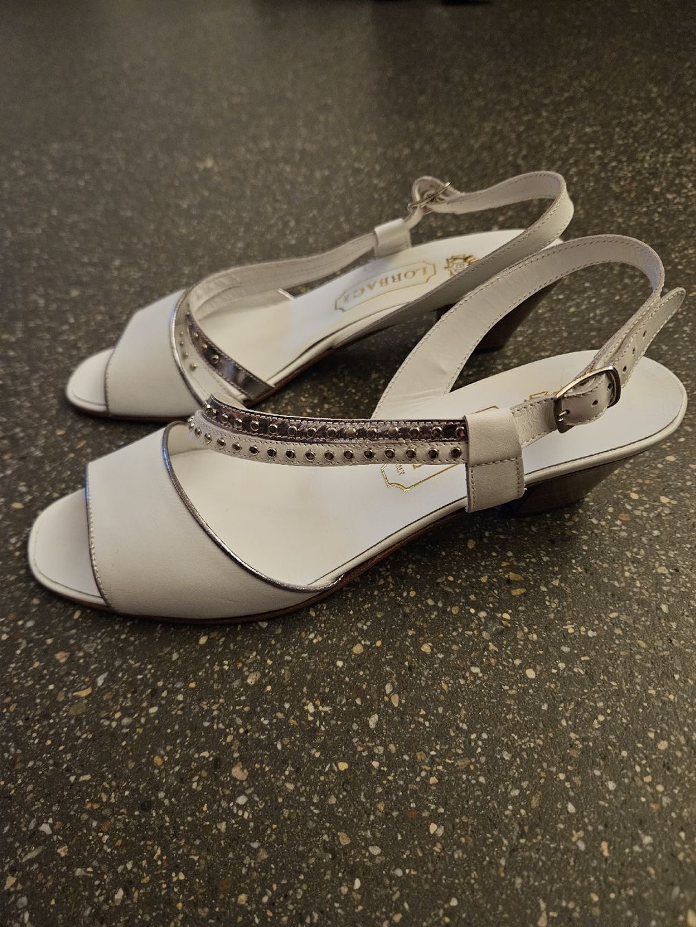 Scarpe da donna: LORBAC Sandalen weiss Grösse 39 1/2  – Nuovo e nell'imballaggio originale da Anwil venduto da tamoos 1