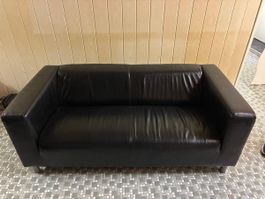 2x Ledersofa