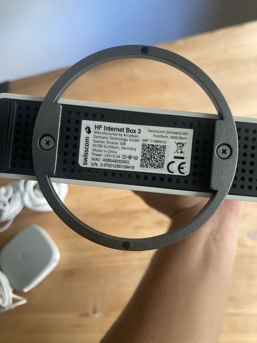 Swisscom Modems & Routeurs: Swisscom Internet & TV router box – D'occasion à Dornach par ahavanoa3 3