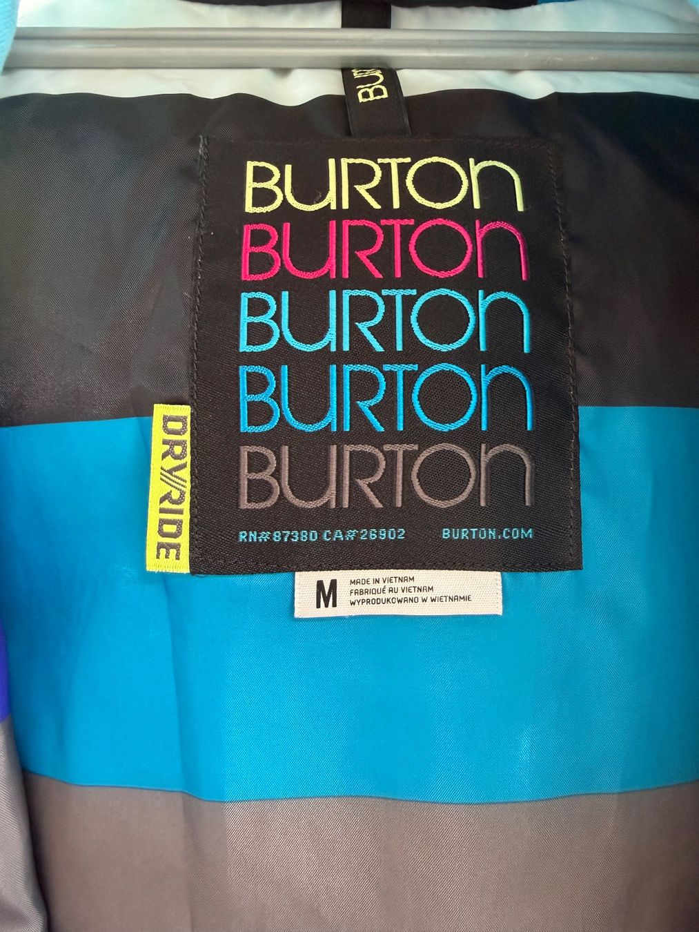 Burton Giacche: Winterjacke Burton blau / Gr. M – Usato da Zermatt venduto da cacador 7