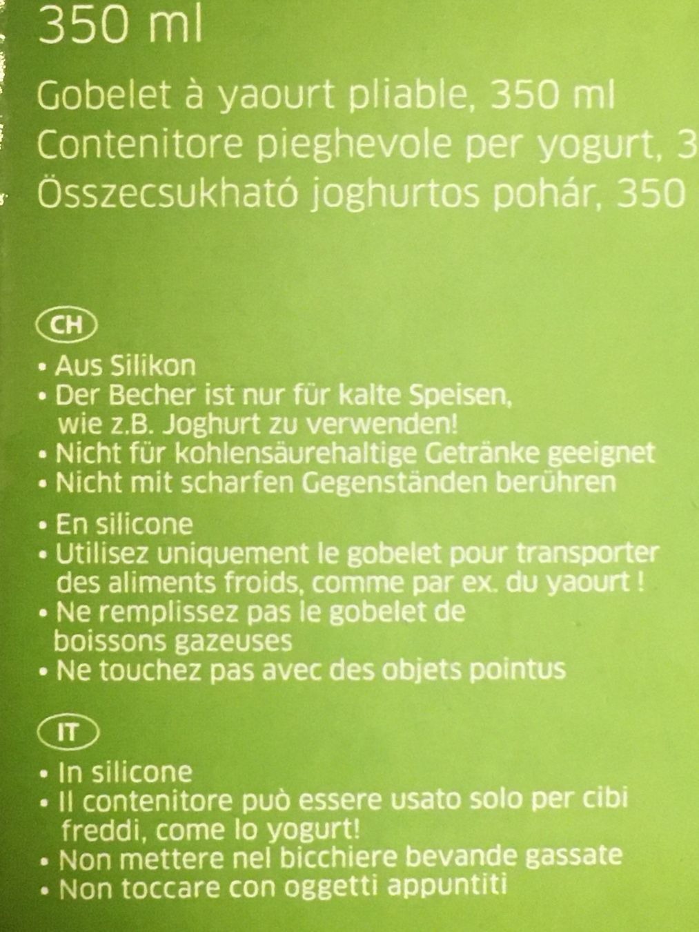 Behälter & Ähnliches: 2 Faltbecher „Crofton“ – Neu und originalverpackt aus Bauma von AraNobilis 6