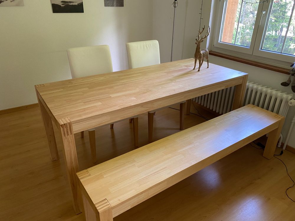 Kompletter Esstisch (Ikea Nordby) Kaufen auf Ricardo