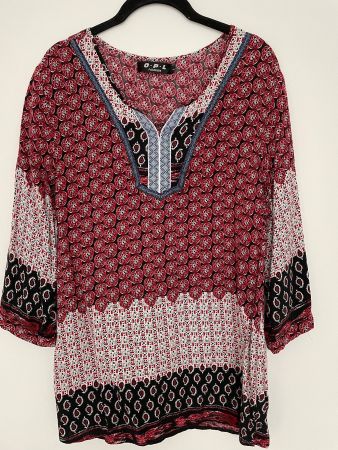 Tolle Bluse, bunt, knitterfrei
