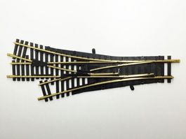 Neu Fleischmann H0 6057 Messinggleis drei Wegweiche HO 1:87