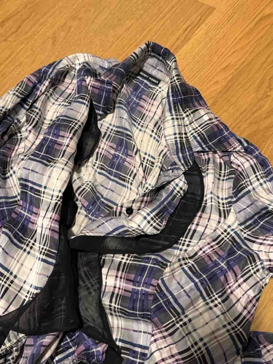 Gerry Weber Camicette: Blouse Silk 100% Gerry Weber Checked Pattern Size S – Nuovo (secondo la descrizione) da Rümlang venduto da Fox_19 1