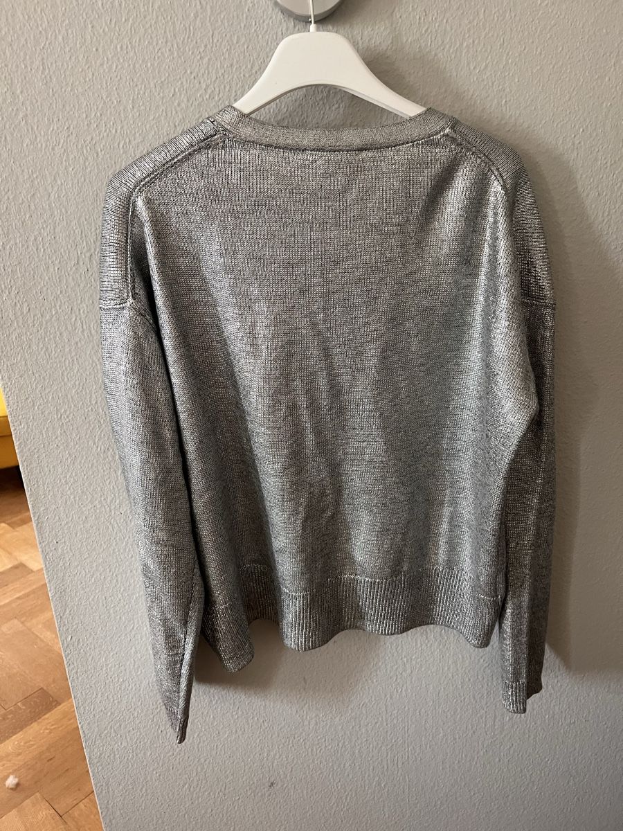 Giacche: Damen Strickjacke Silber Grösse 40 Marc Aurel – Usato da Solothurn venduto da Brini06 4