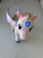 Plüsch Einhorn Pegasus mit Licht&Bewegung Fur real Friends