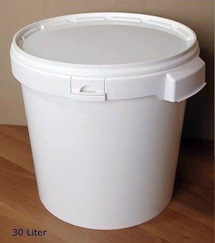 DEARMAMY 5L Plastikeimer Mit Deckel - Hochtemperaturbeständig