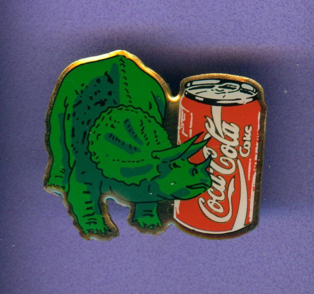 Coca-Cola Placchette & Badge: Coca Cola  DINO – Usato da Winterthur venduto da Sammleroase