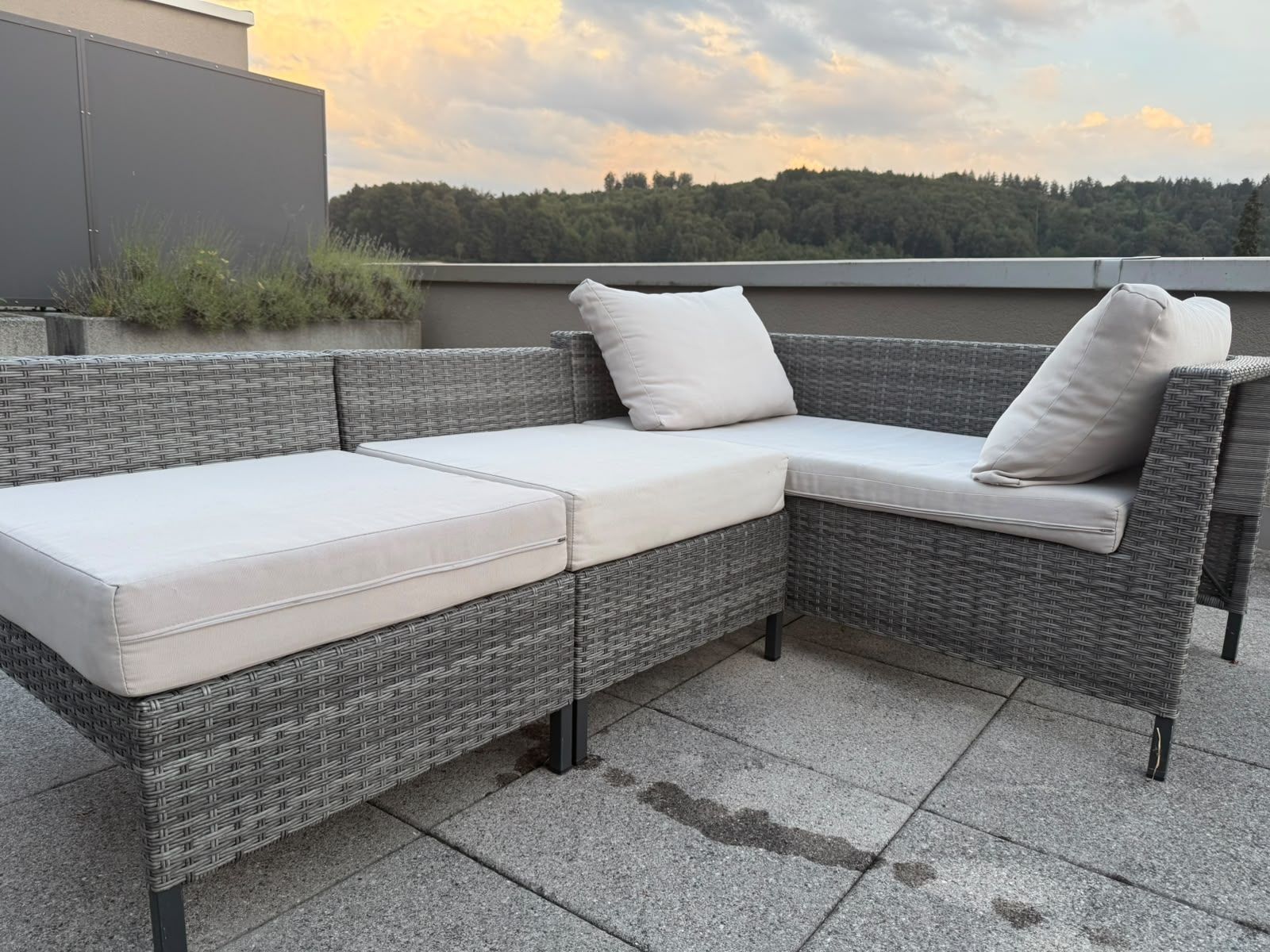 Sofas: Lounge-set / Gartensofa – D'occasion à Niederwangen BE par jan_p2tb 1